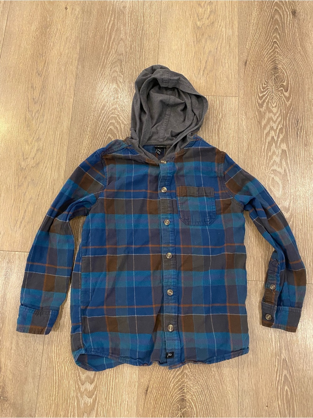 Art Class Hooded Flannel
